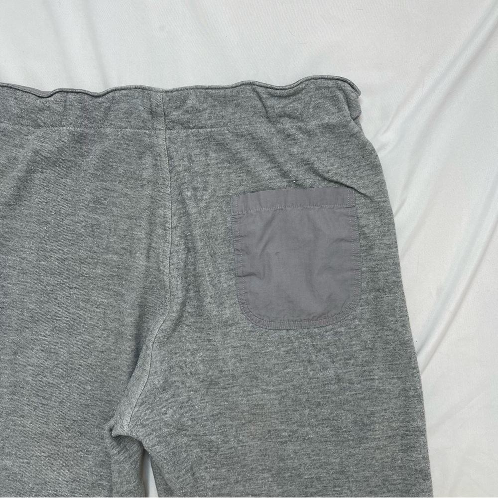 Nili Lotan Kiki Heather Grey Cropped Wide Leg French Terry Sweatpants Size Large - Picture 7 of 7